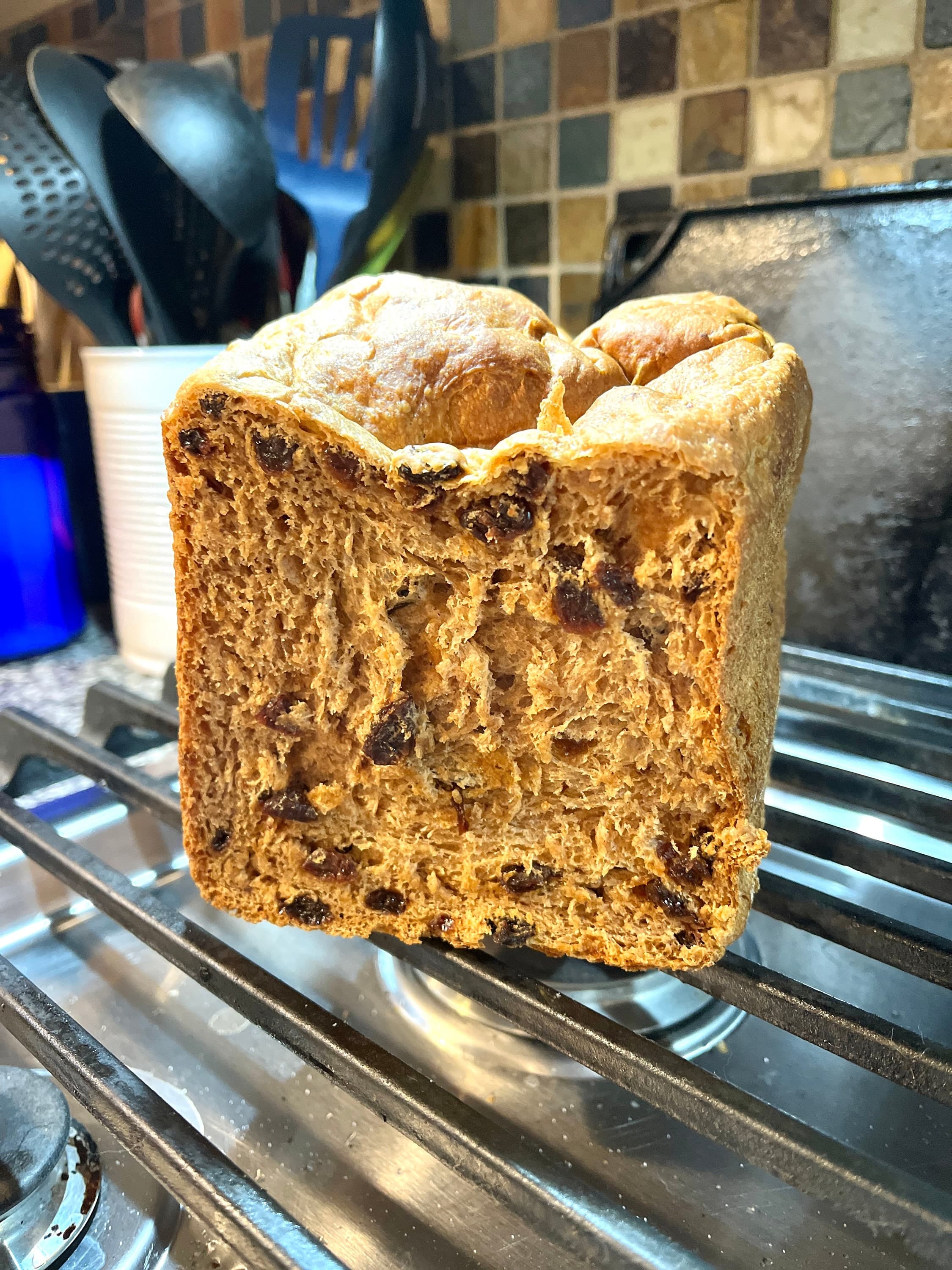 Bread Machine Cinnamon Raisin Bread Mix, No Knead Bread, Bread Machine Mix product image